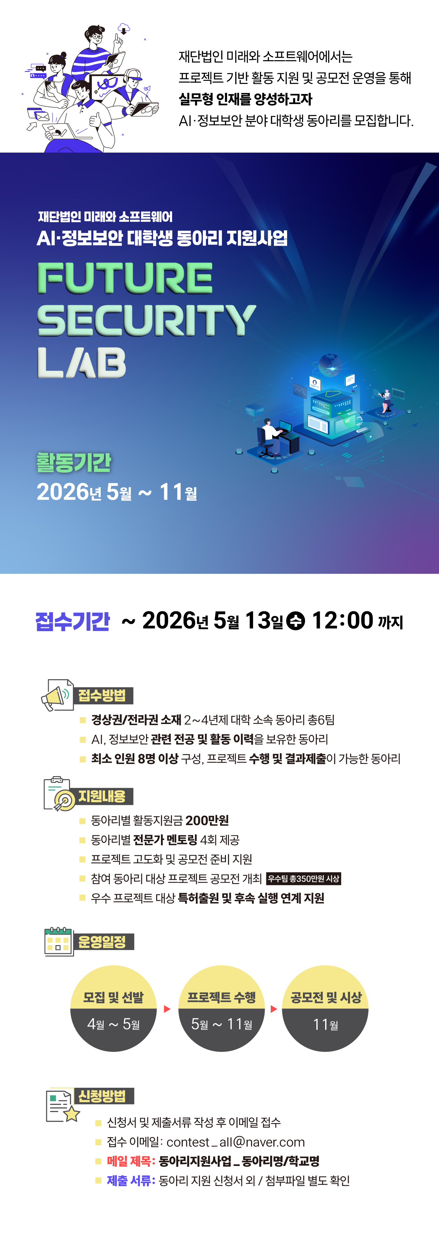 대학생 동아리 지원사업 Future Security Lab