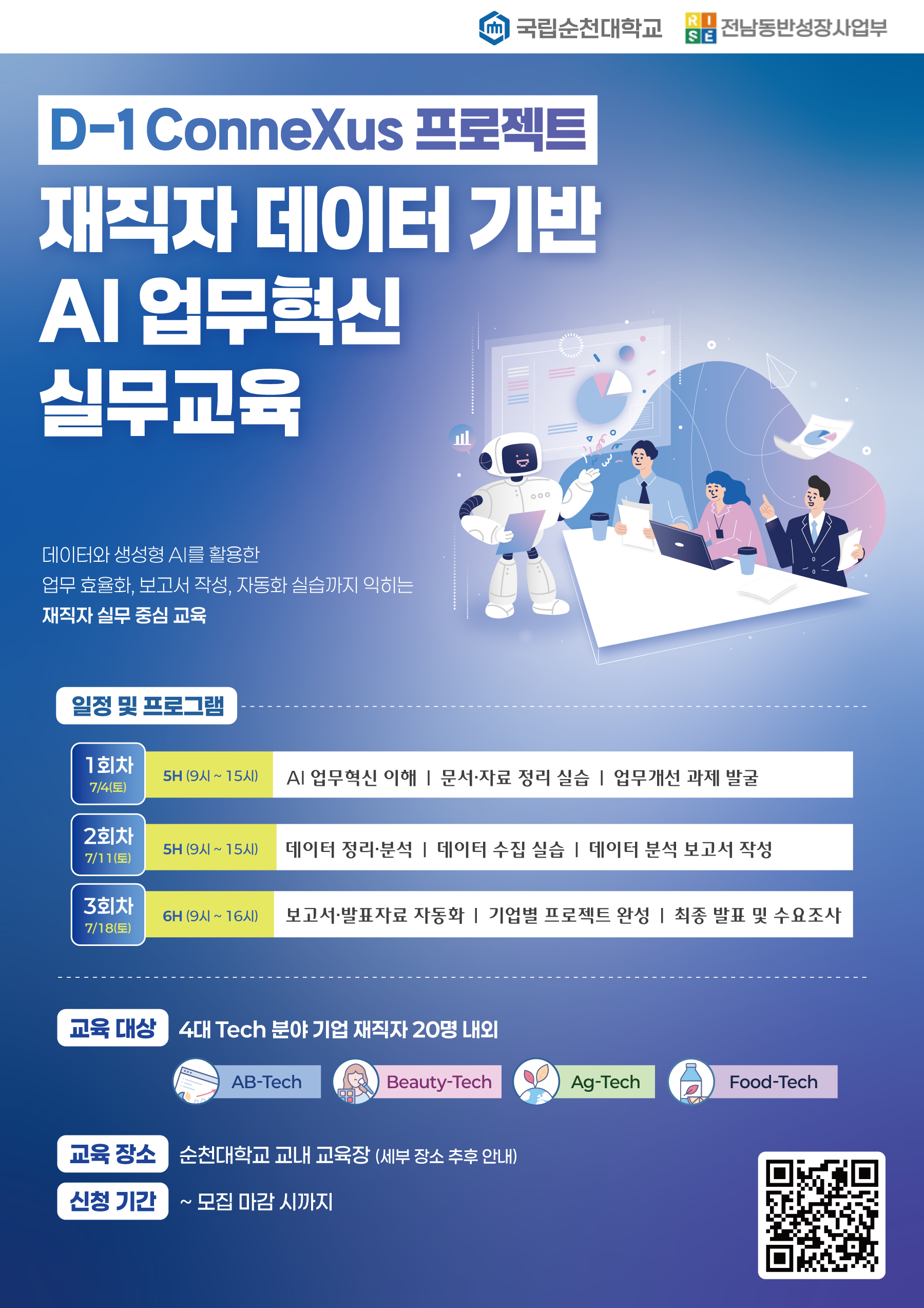 D-1 ConneXus 프로젝트 재직자 데이터 기반 AI 업무혁신 실무교육